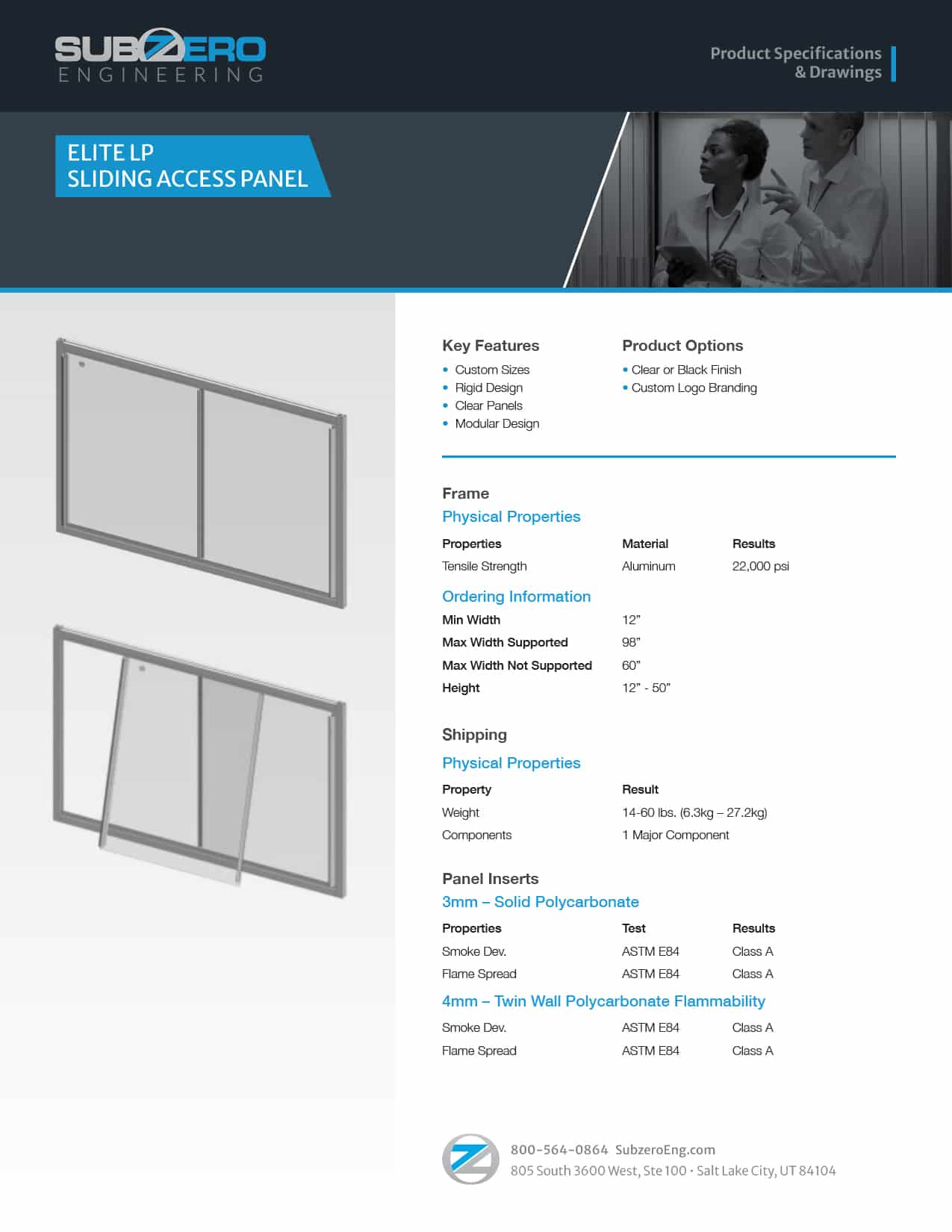 Elite LP Sliding Access Panel